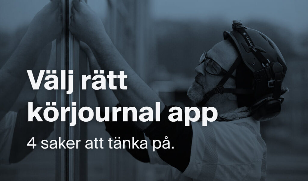 körjournal app framsida