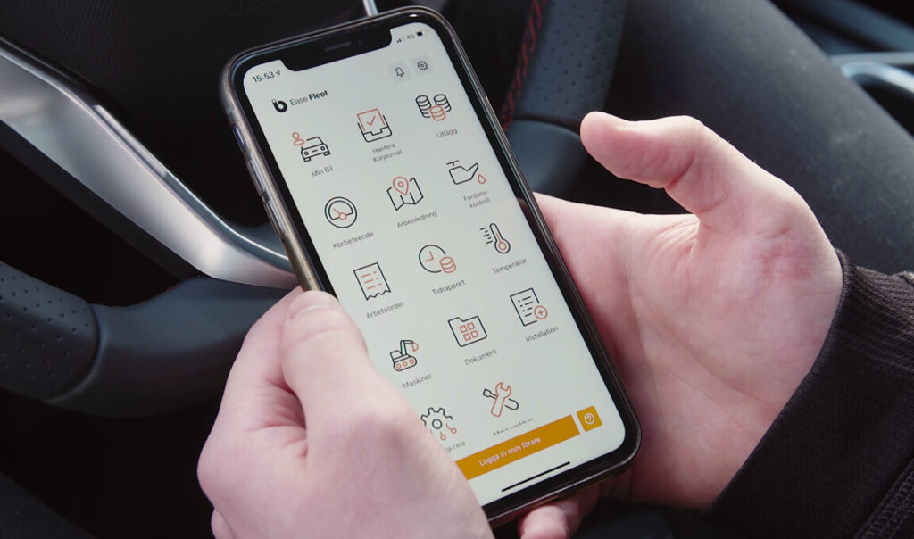 Körjournal app på iphone infobric