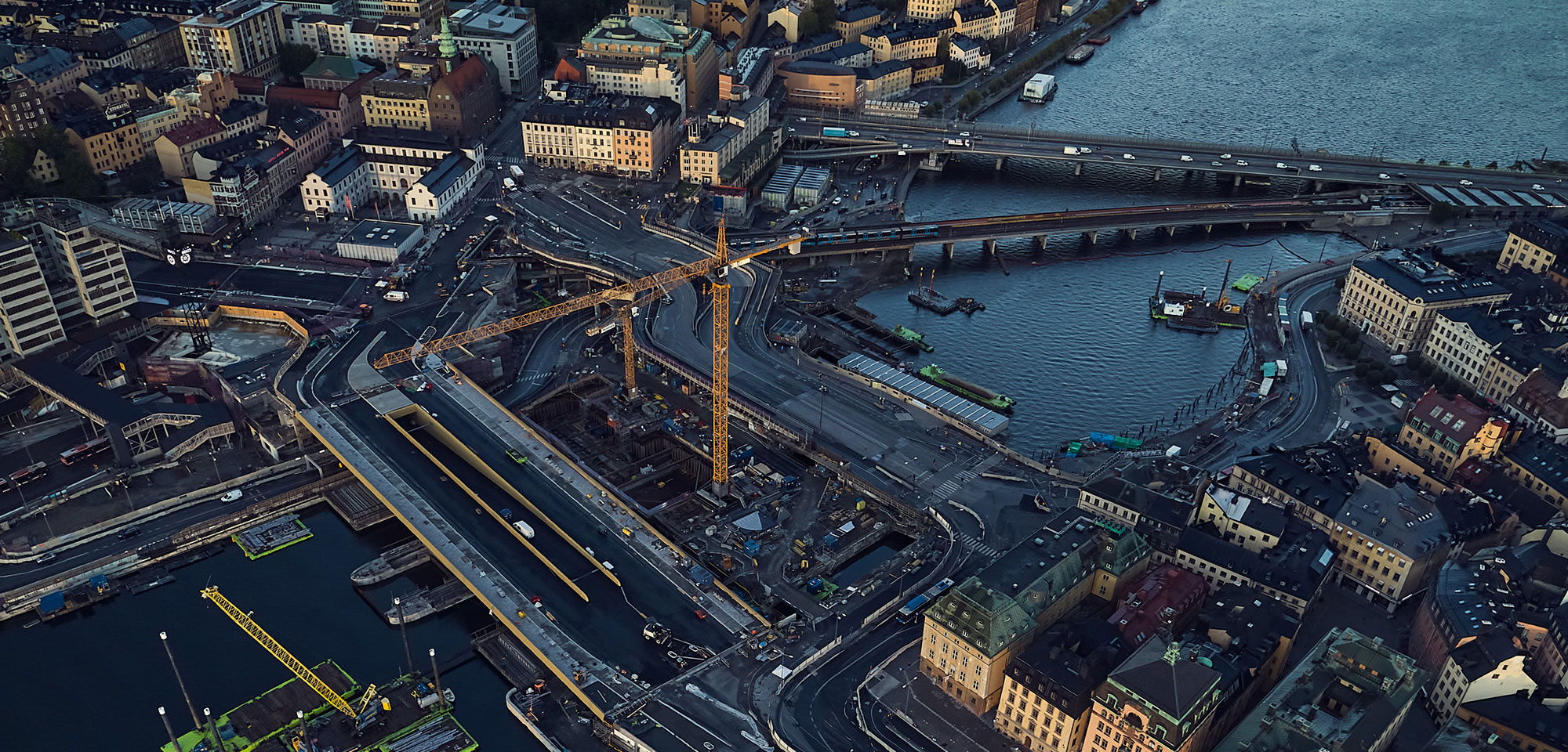 panoramabild över stockholm