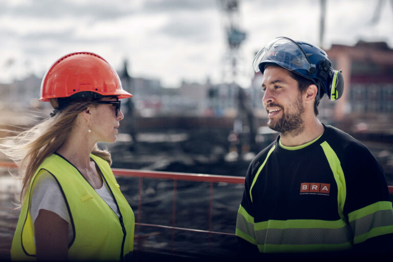 fokuskompetenser på byggarbetsplats