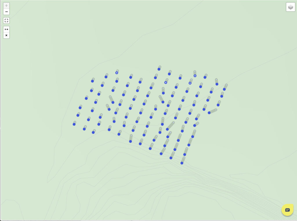 data från borrigg i blastmanager